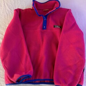 LLBean womens small Fleece Jacket